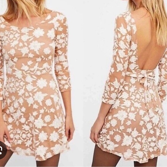 For Love & Lemons Temecula Bow
Back Mini Dress - Picture 2 of 3